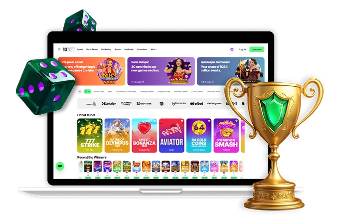 10bet South Africa Desktop